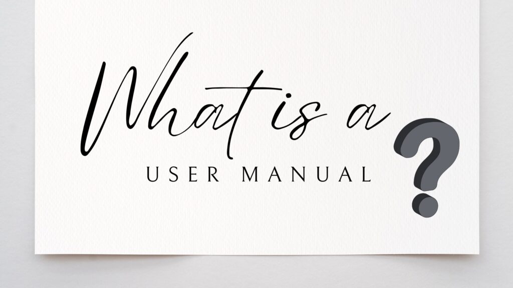 What is a User Manual- Priyankaj.com